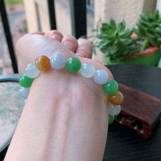 Multicolored Bead Bracelet